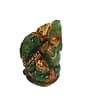 ganesha idol in green aventurine