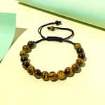 Tiger's Eye Adjustable Bracelet BB32_2