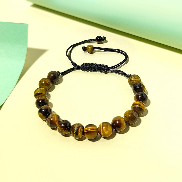 Tiger's Eye Adjustable Bracelet BB32_2