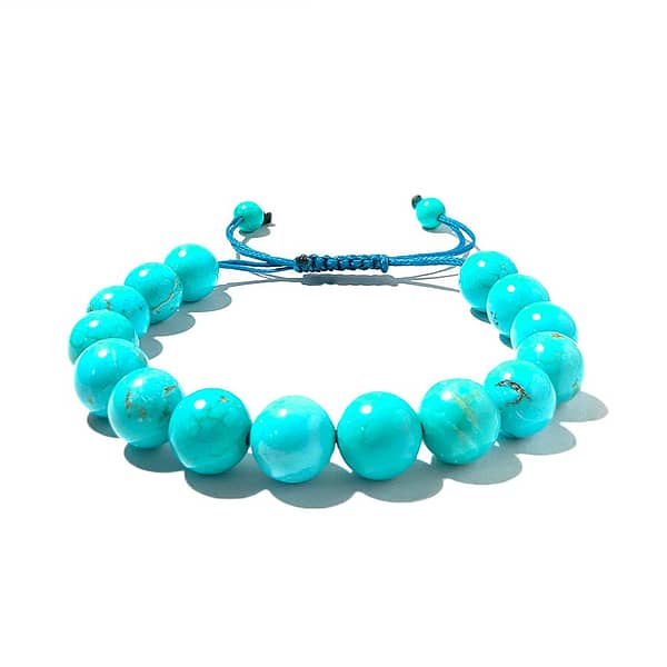 Turquoise Firoza Bracelet 10mm BB37_1