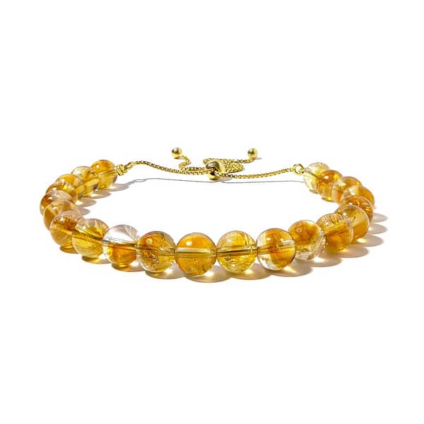 Silver Bracelet Slider with Citrine SS3_1