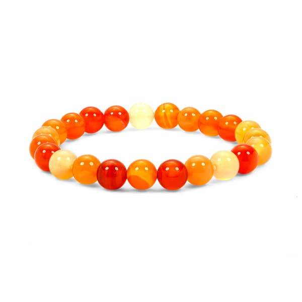 Natural Carnelian Bracelet for Intimate Relationships
